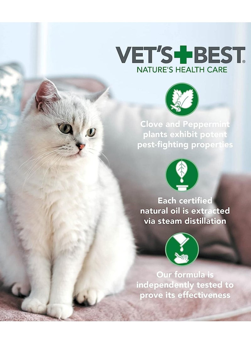 Vets Best بخاخ منزلي للبراغيث والقراد للقطط 945 مل  - Image 2
