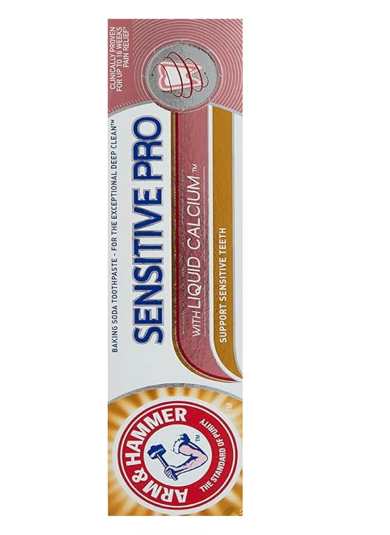 Arm & Hammer - A&H SENSITIVE PRO W/LIQ CALCIUM T/P 75ML - Image 1
