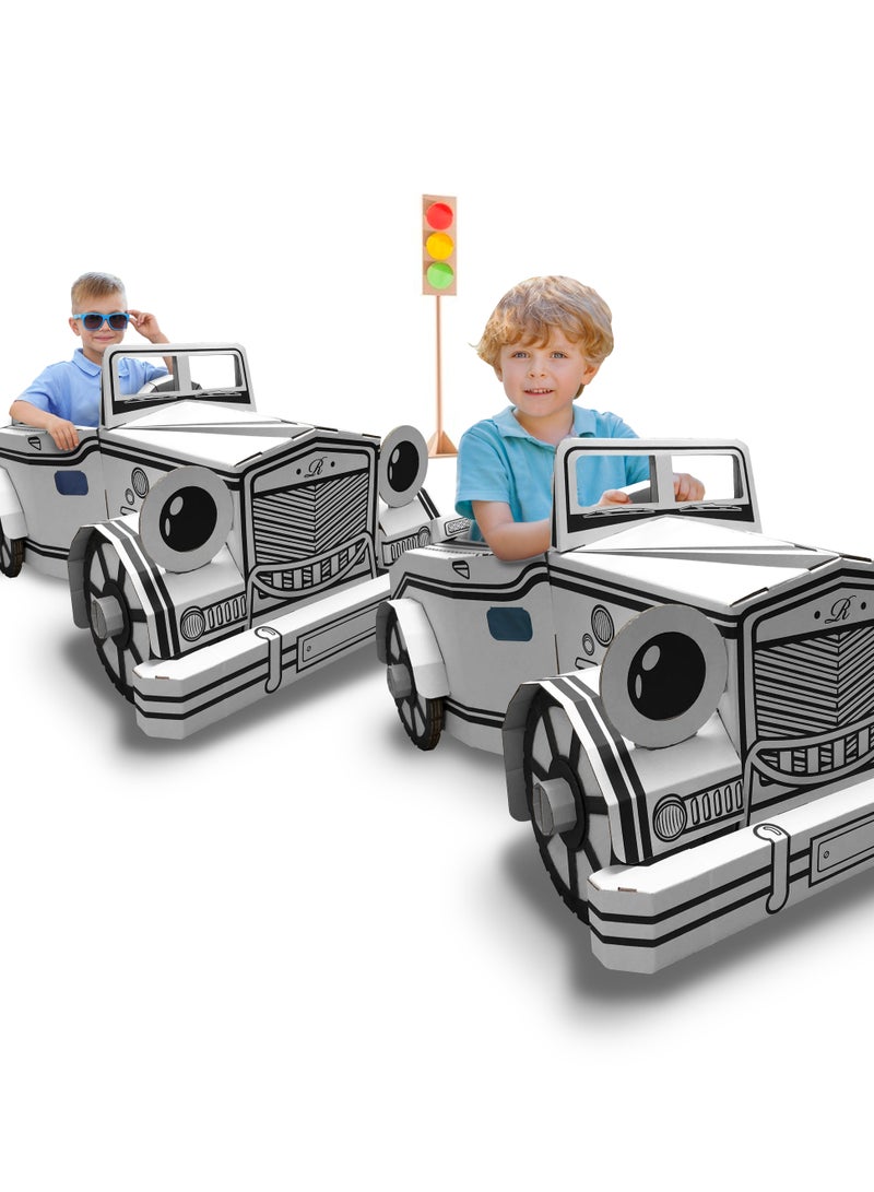 Car Diesel 3D Coloring Cardboard Game - Image 3