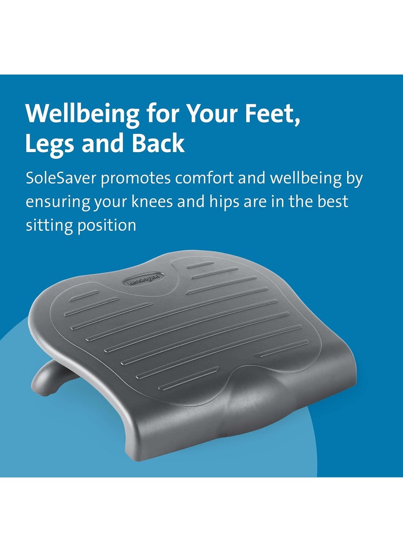 Kensington Kensington SoleSaver Adjustable Footrest K56152US Gray  - Image 5