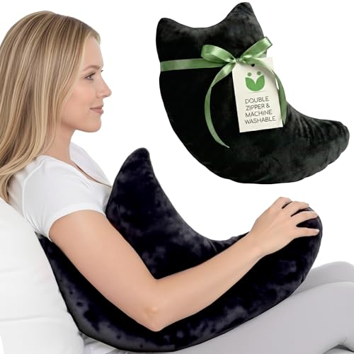 AbleUplift Rotator Cuff Pillow Soft Comfortable Shoulder Pillow for Surgery Ergonomic Shoulder Support Pillow with Double Zipper Cover Machine Washable Black - Image 2