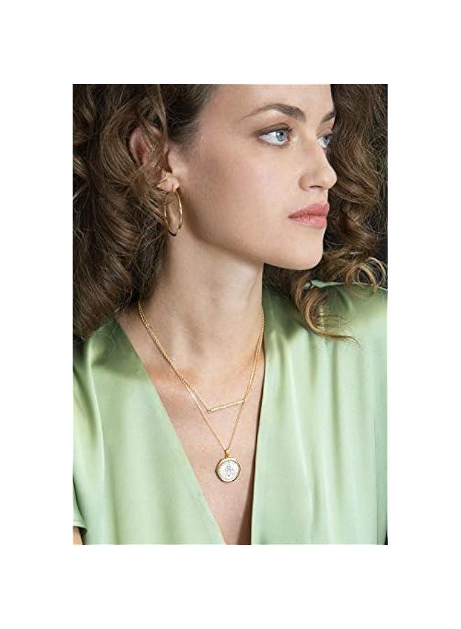 Arabest Italian 18K Gold over 925 Sterling Silver Genuine 2-Lira Bee Coin Medallion Pendant Necklace for Women 18 Inch Chain, Made in Italy - Image 5