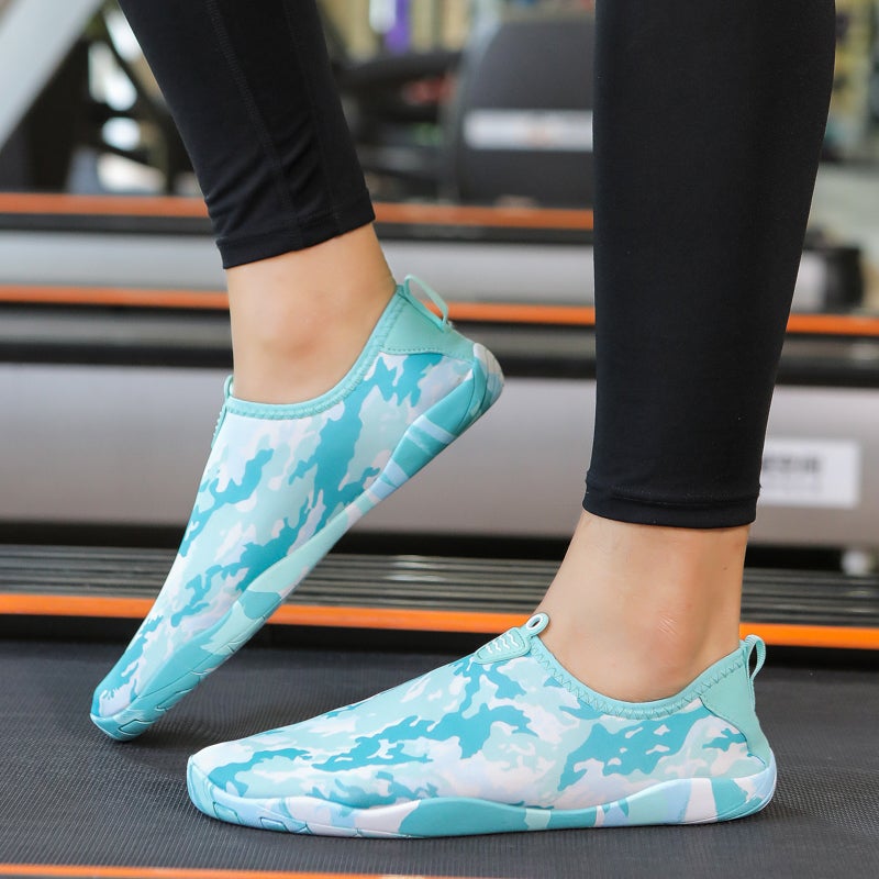 Cushioned Fitness Shoes for Yoga  Running CK11 August color 