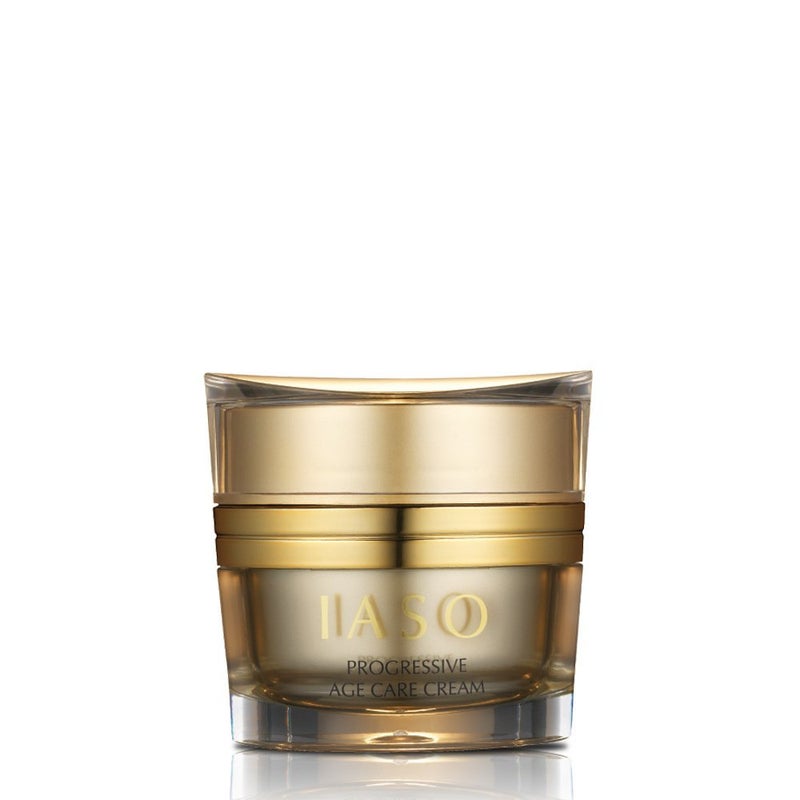 IASO Progressive Age Care Cream  Velvet Meshima Cream Deep Wrinkle Repair Skin Renewal Korean Ginseng Formula Korean Skin Care 152 oz