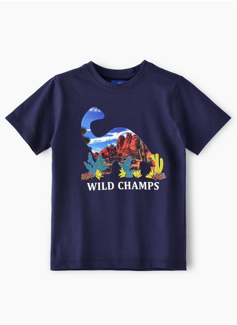 JAM Playful Prints & Comfy Cotton: Boys' Short-Sleeve Tees for Spring & Summer  - Image 1