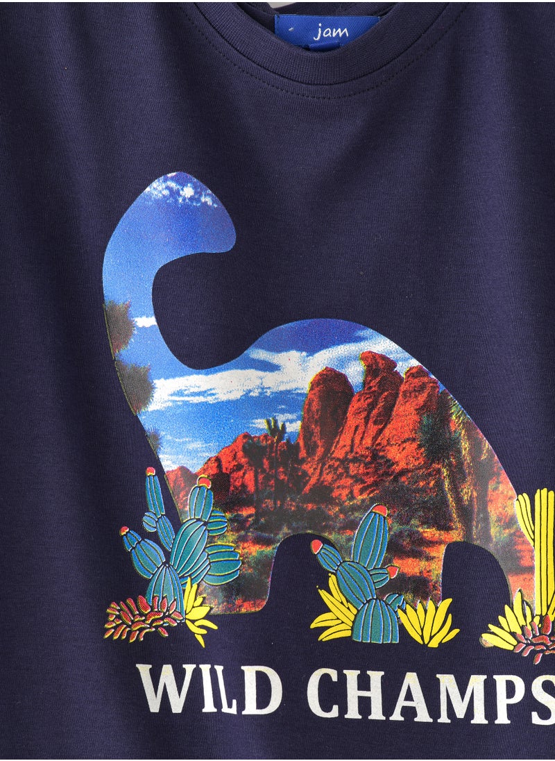 JAM Playful Prints & Comfy Cotton: Boys' Short-Sleeve Tees for Spring & Summer  - Image 3