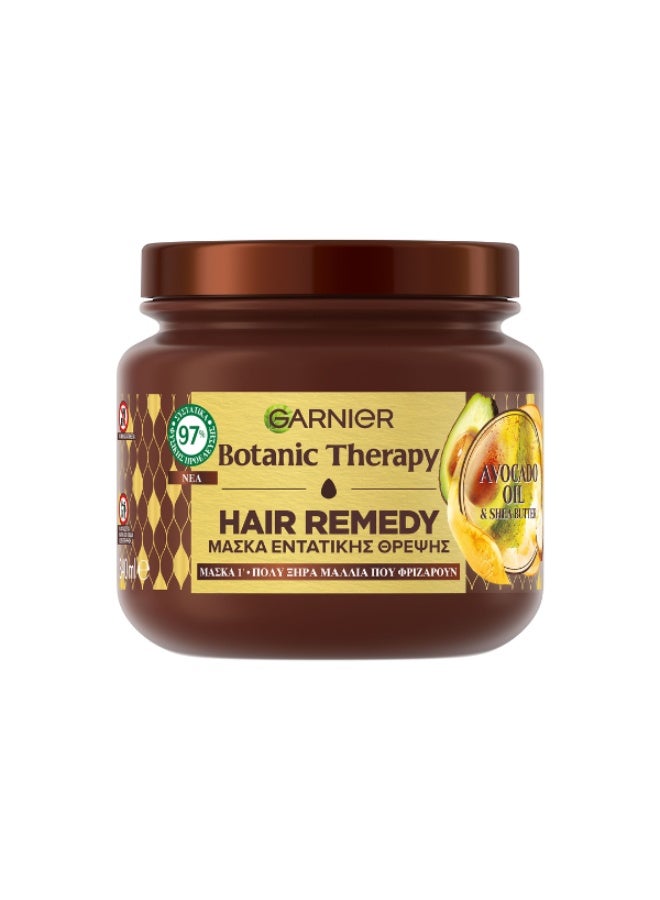 قناع "بوتانيك ثيرابي" (Botanic Therapy) العلاجي للشعر بزيت الأفوكادو وزبدة الشيا - 340 مل