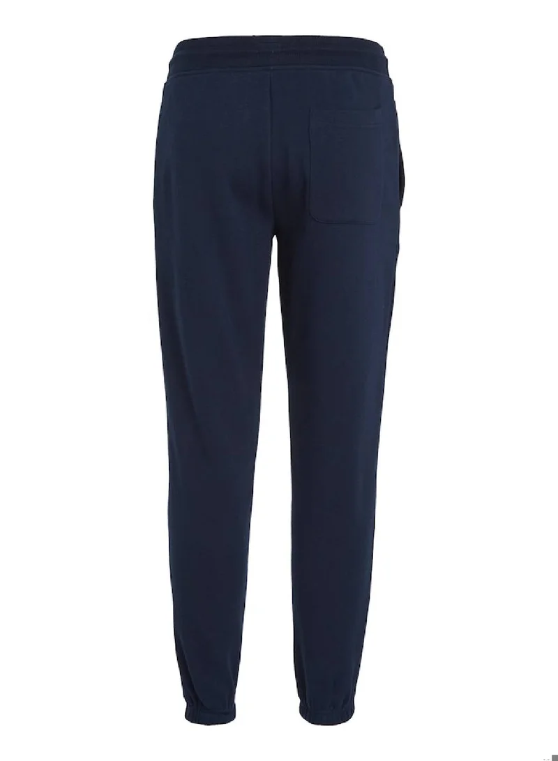 TOMMY JEANS Men's Tommy Flag Slim Sweatpants - Cotton, Blue