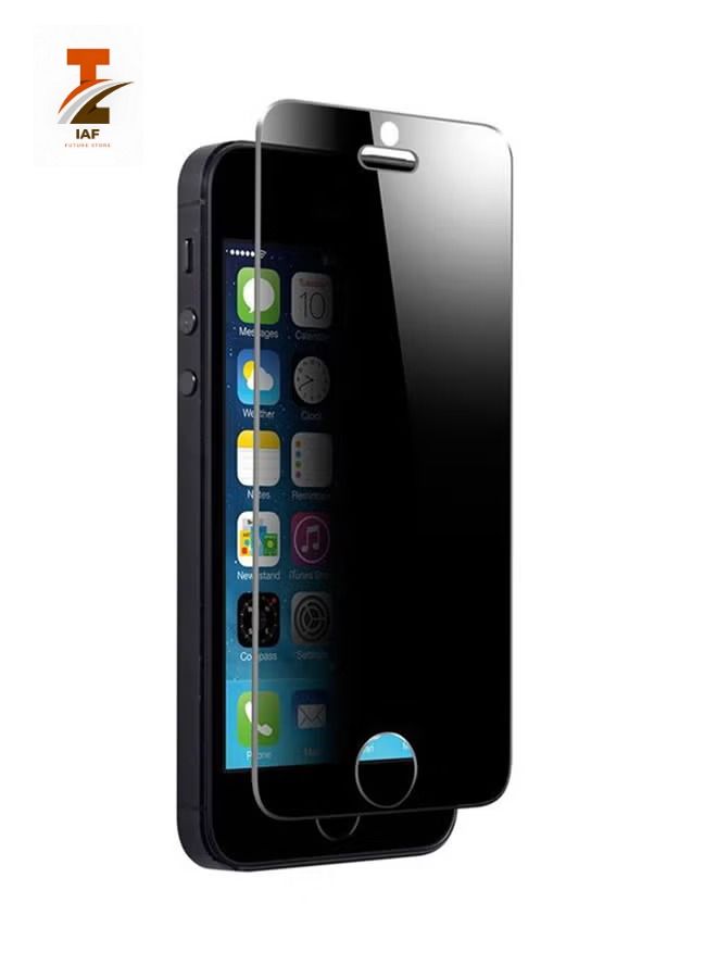إيف واقي شاشة من الزجاج المقوى لهاتف آيفون 5 / 5S شفاف