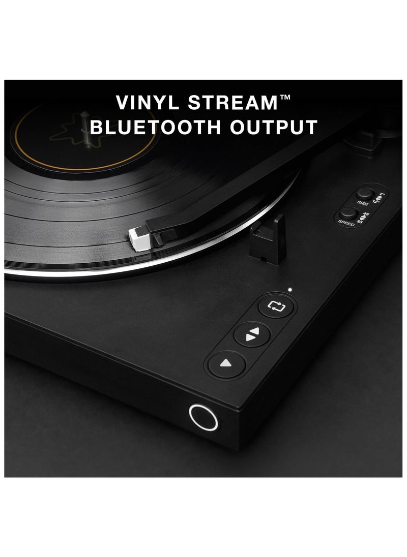 VICTROLA - Victrola Fully Automatic Bluetooth Turntable with Audio Technica ATN3600L Cartridge, Automatic Repeat Function, 2-Speed Vinyl Record Player, Wireless Bluetooth Streaming, Preamp and Aluminum Platter - Image 1