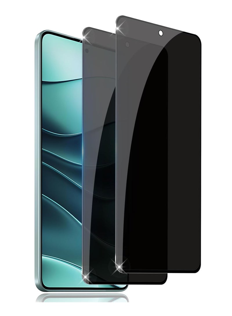 BORTONY Xiaomi Redmi Note 14 Privacy Screen Protector 2-pack Privacy Film 9H Hardness Anti-Spy Privacy For Redmi Note 14 4G - Image 1