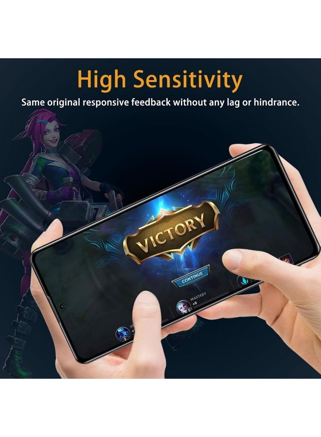 BORTONY Xiaomi Redmi Note 14 Privacy Screen Protector 2-pack Privacy Film 9H Hardness Anti-Spy Privacy For Redmi Note 14 4G - Image 4