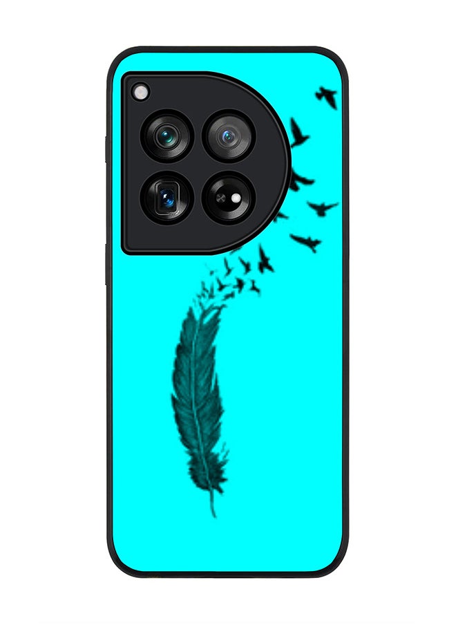 Stylizedd Rugged Black edge case for OnePlus 12R / OnePlus Ace 3 5G, Slim fit Soft Case Flexible Rubber Edges Anti Drop TPU Gel Thin Cover -  Birds Of A Feather  - Image 1