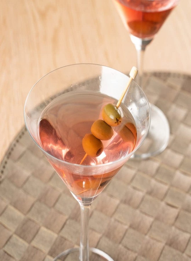 Restaurantware 3.5 Inch Cocktail Picks, 100 Disposable Appetizer Skewers - Cylinder Top, Sturdy, Natural Bamboo Decorative Toothpicks, For Barbeques, Parties, Or Buffets - Image 5