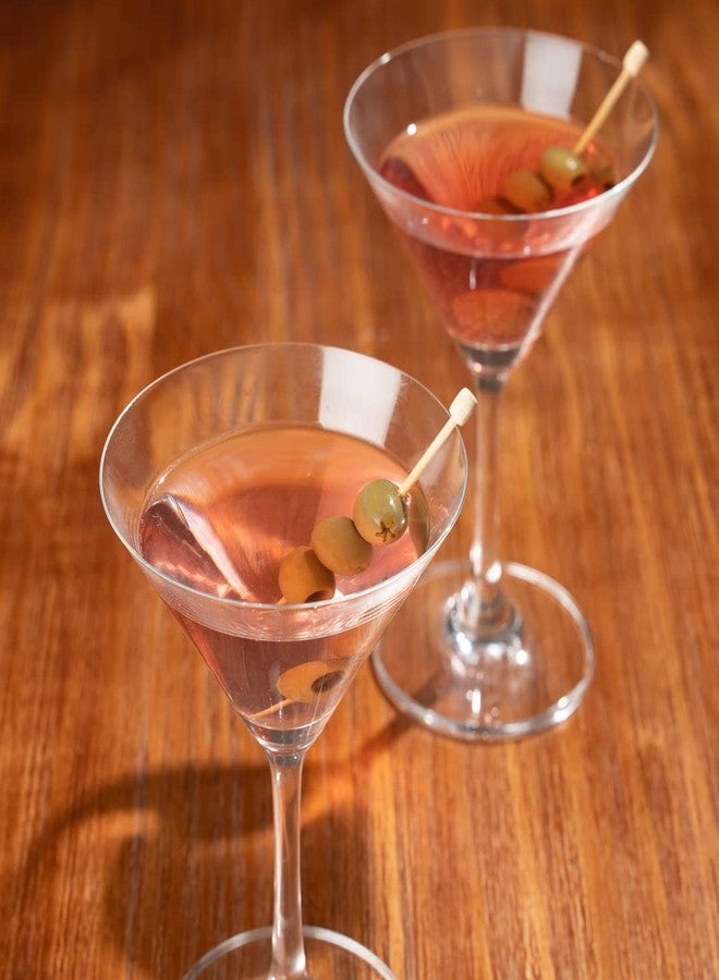 Restaurantware 3.5 Inch Cocktail Picks, 100 Disposable Appetizer Skewers - Cylinder Top, Sturdy, Natural Bamboo Decorative Toothpicks, For Barbeques, Parties, Or Buffets - Image 4