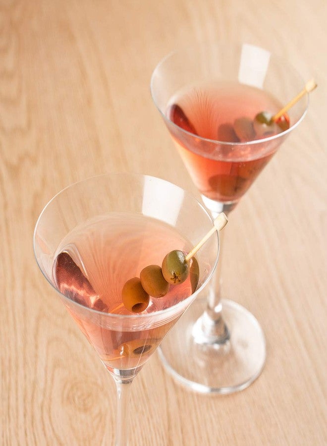 Restaurantware 3.5 Inch Cocktail Picks, 100 Disposable Appetizer Skewers - Cylinder Top, Sturdy, Natural Bamboo Decorative Toothpicks, For Barbeques, Parties, Or Buffets - Image 3