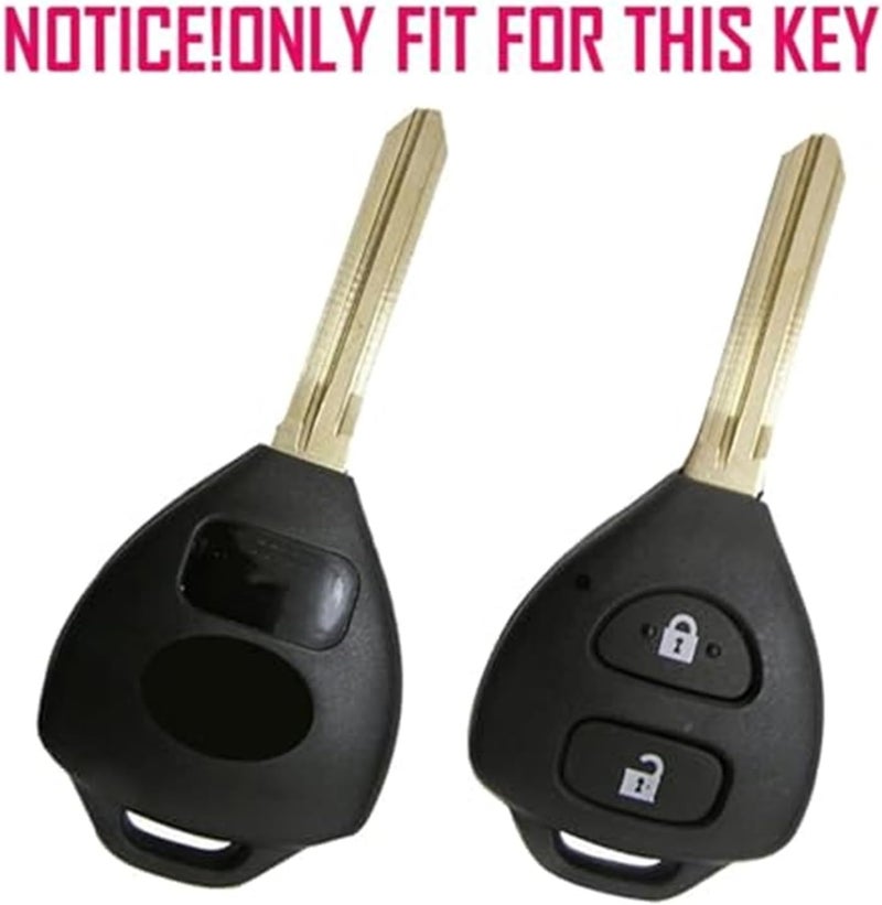 Wivplex Silicone Car Key Fob Cover for Toyota - Image 2