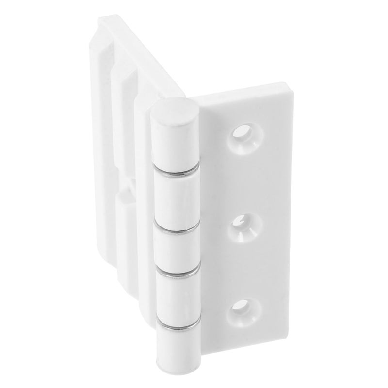 Healifty Multi Function Door Hinge Replacement For Steam Glass Doors White Smooth Polished Surface - Image 2
