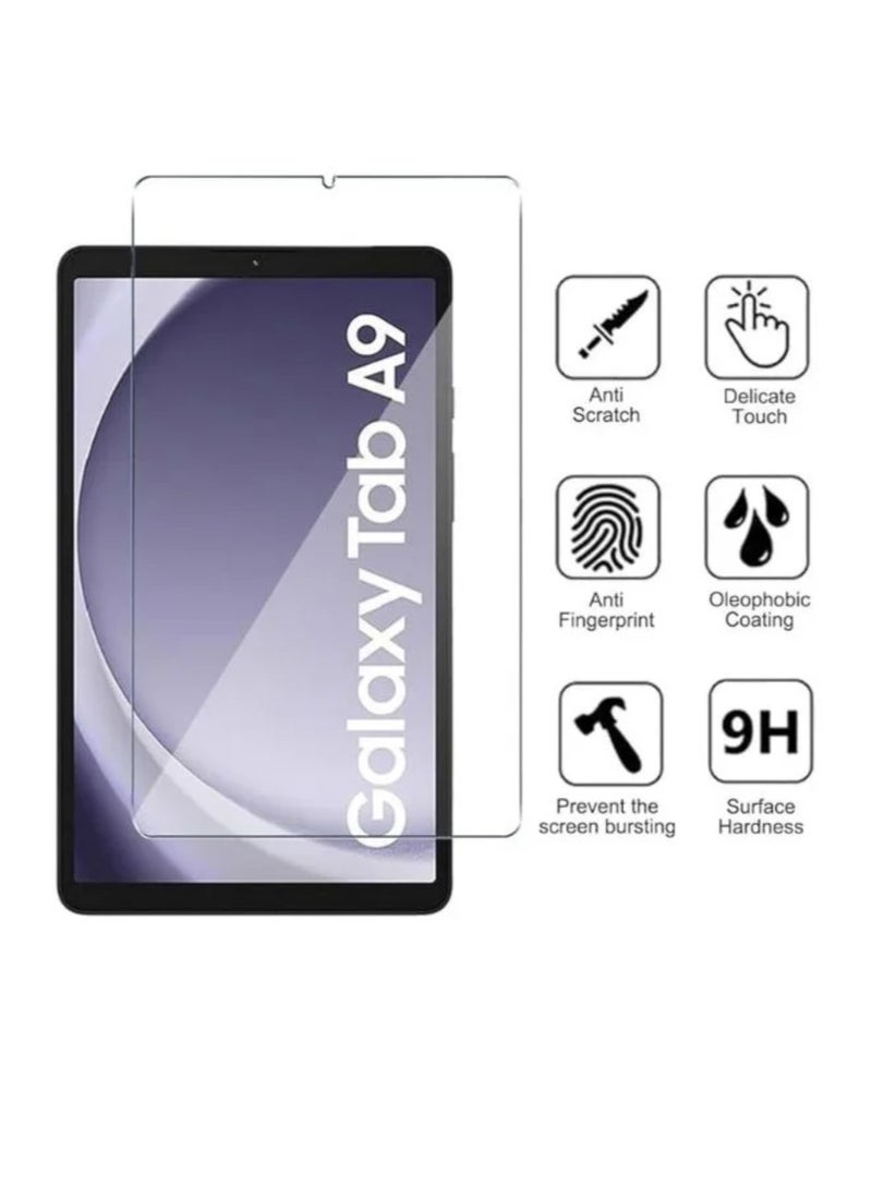 Tablet Screen Protector glass For Samsung Galaxy Tab A9 8.7 inch Clear  - Image 2