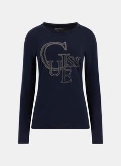 GUESS Crew Neck Graphic T-Shirt  - Image 5