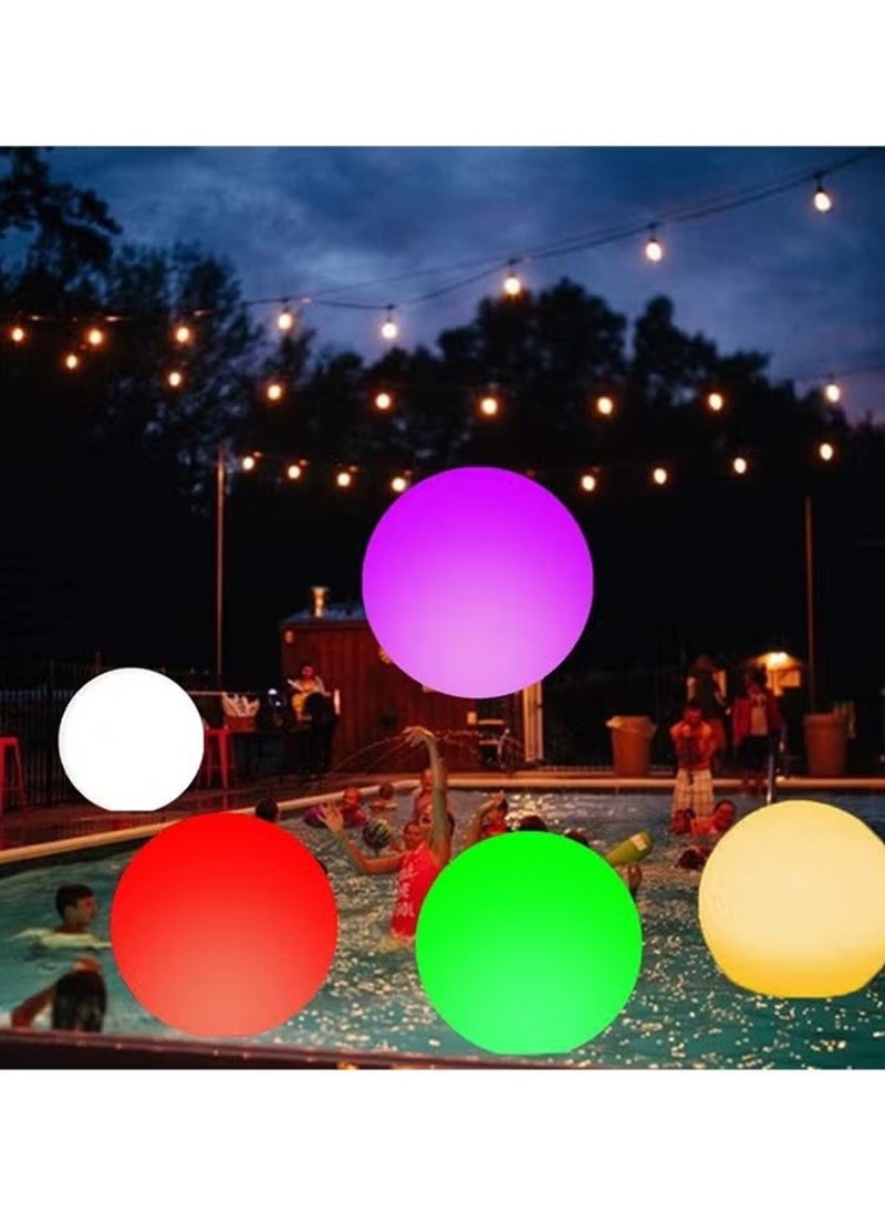 Pool Toys - Light Up Beach Balls for Kids 16 Light Modes, Pool Beach Games Balls for Outdoor or Indoor Activities, Glow in The Dark Pool Beach Decorations for Kids and Adults  - Image 5