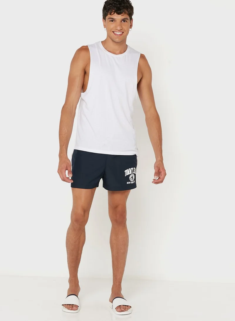 TOMMY HILFIGER Logo Swim Shorts