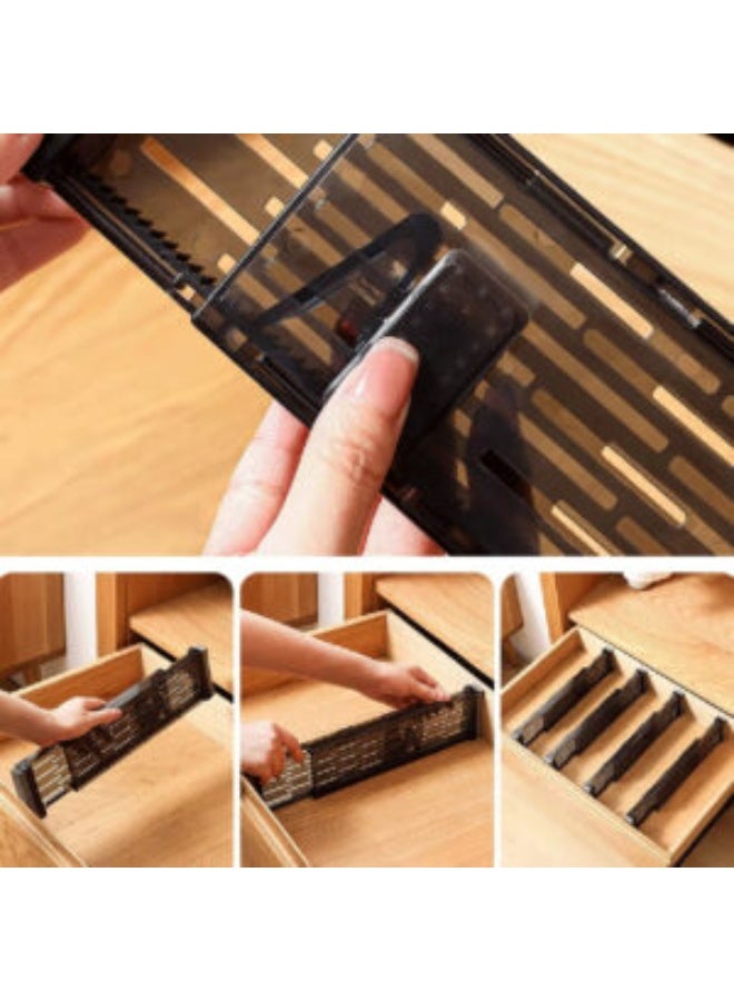 Expandable Multi-Purpose Plastic Drawer Divider – Adjustable Organizer for Kitchen, Closet, Office, and More  - Image 3