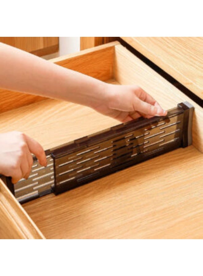 Expandable Multi-Purpose Plastic Drawer Divider – Adjustable Organizer for Kitchen, Closet, Office, and More  - Image 1