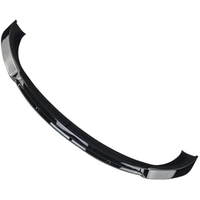 FINMOKAL Gloss Black Front Bumper Lip Chin Spoiler Splitter Compatible with Tesla Model 3 2017-2021 - Image 3