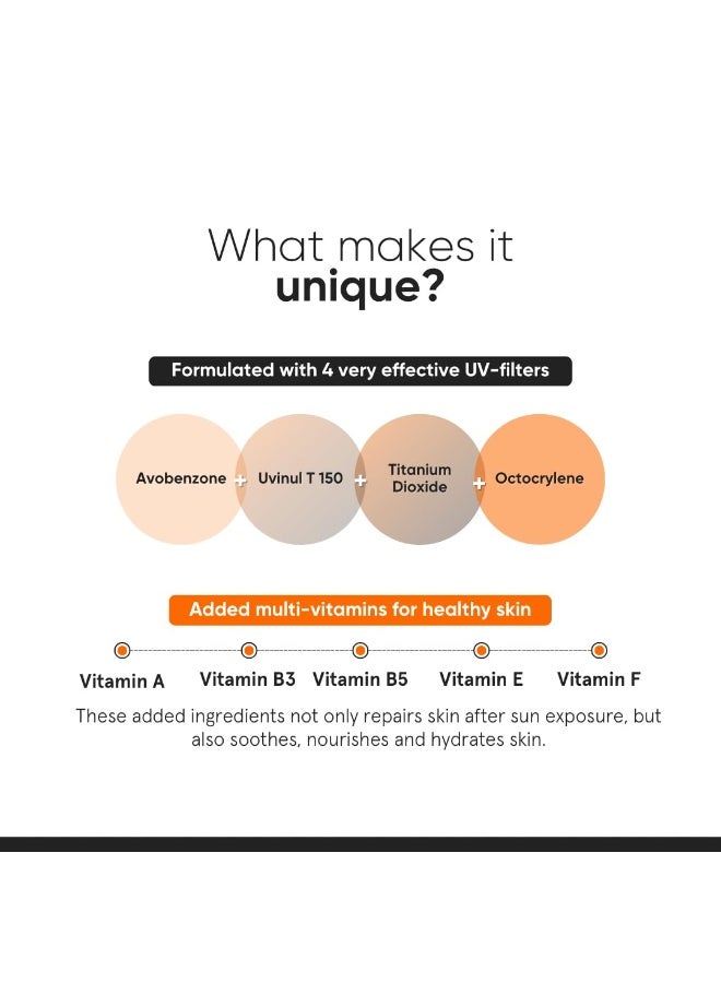 Minimalist Sunscreen SPF 50 PA+++ with Niacinamide & Multi-Vitamins | Clinically Tested in US (In-Vivo) | Lightweight with Multi-Vitamins | No White Cast | Broad Spectrum | Face Sunscreen for Men & Women | 50gm - Image 5