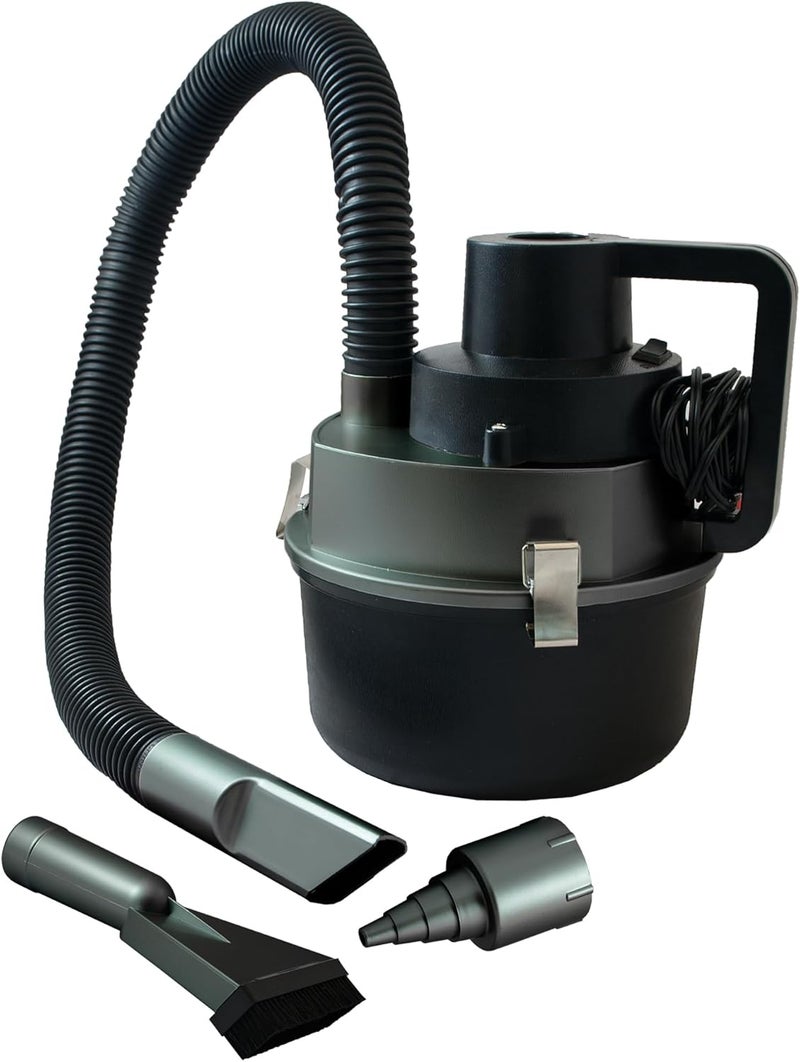 Sakura 120W Vacuum Cleaner SS5311 - Wet and Dry Cleaner and Inflator for Cars, Boats, and Caravans - Image 1