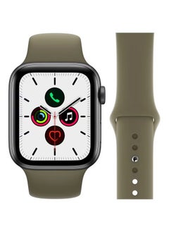 PROMASS Replacement Band For Apple Watch Series 5/4/3/2/1 44/42mm Khaki Green  - Image 2