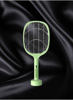 HaveDream Electric Mosquito Swatter, Mosquito Lamp Two-In-One, USB Rechargeable, LED Fly Killer Lamp,(8 Lights) Frosted Dark Green  - Image 3