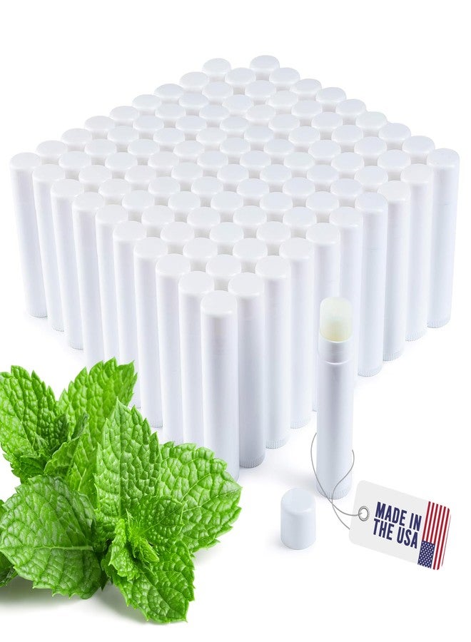 Bella Donna Lip Balm Bulk Unlabeled - Made in USA 150 Pack Peppermint Bulk Chapstick - Natural Ingredients Vitamin E Shea Butter - Custom Chapstick Bulk For Party & Wedding Favors - Image 1