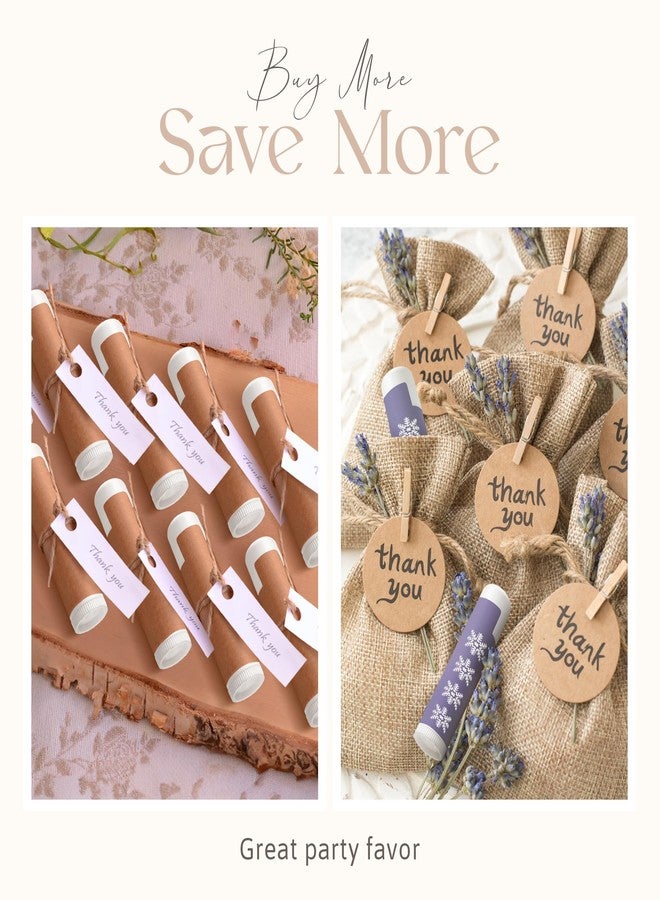 Bella Donna Lip Balm Bulk Unlabeled - Made in USA 150 Pack Peppermint Bulk Chapstick - Natural Ingredients Vitamin E Shea Butter - Custom Chapstick Bulk For Party & Wedding Favors - Image 4