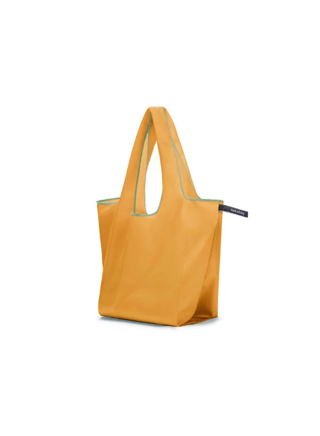 notabag Tote Bag | Multi-functional Bag, Spacious, Fashionable, Foldable into Pouch, Washable, Water Resistant, Eco-Friendly, Holds up to 20kg, for Daily Use, Shopping Bag - Mustard