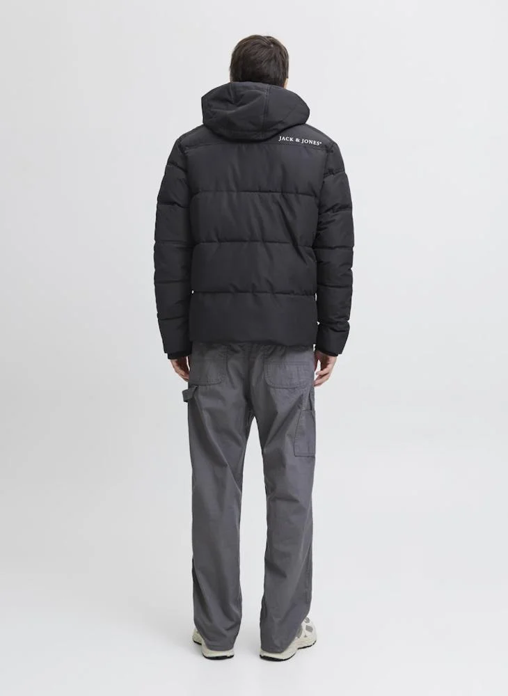 JACK & JONES Essential Puffer Jacket With Hood