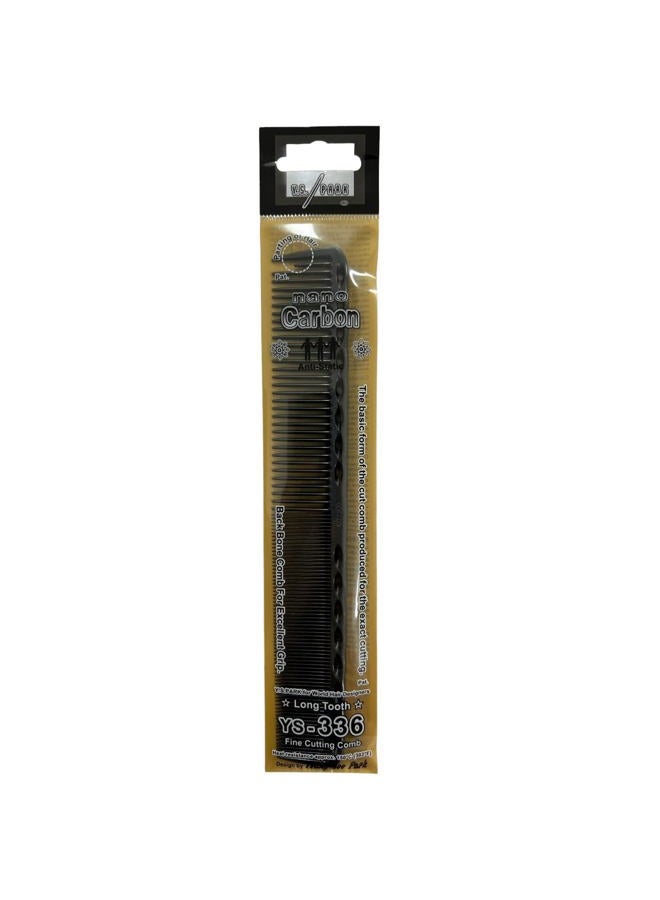 Y.S.Park Y.S. Park YS-336 Basic Cutting Comb, Carbon Black, 0.0109 kg, 4981104355936 - Image 2