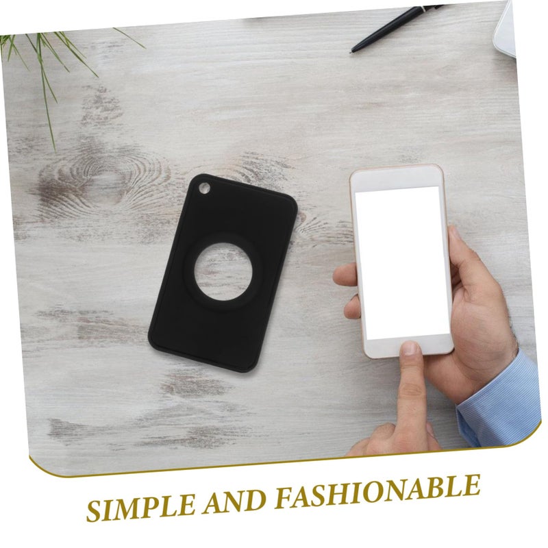 2Pcs Slim Card Holder Protective Case with Lost Tracer Sleeve for Wallets and Bags Modern Design for Men - Image 4