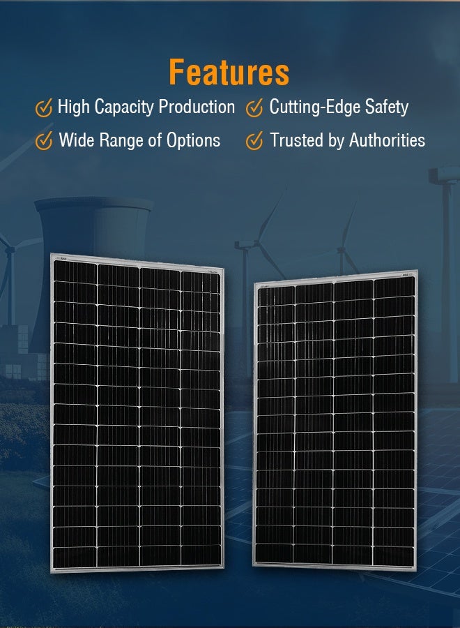 Maxima Dusol Solar Panel DS60 250M – High Efficiency Monocrystalline Solar Module, Durable Weather-Resistant Design, Ideal for Residential & Commercial Solar Power Systems - Image 3