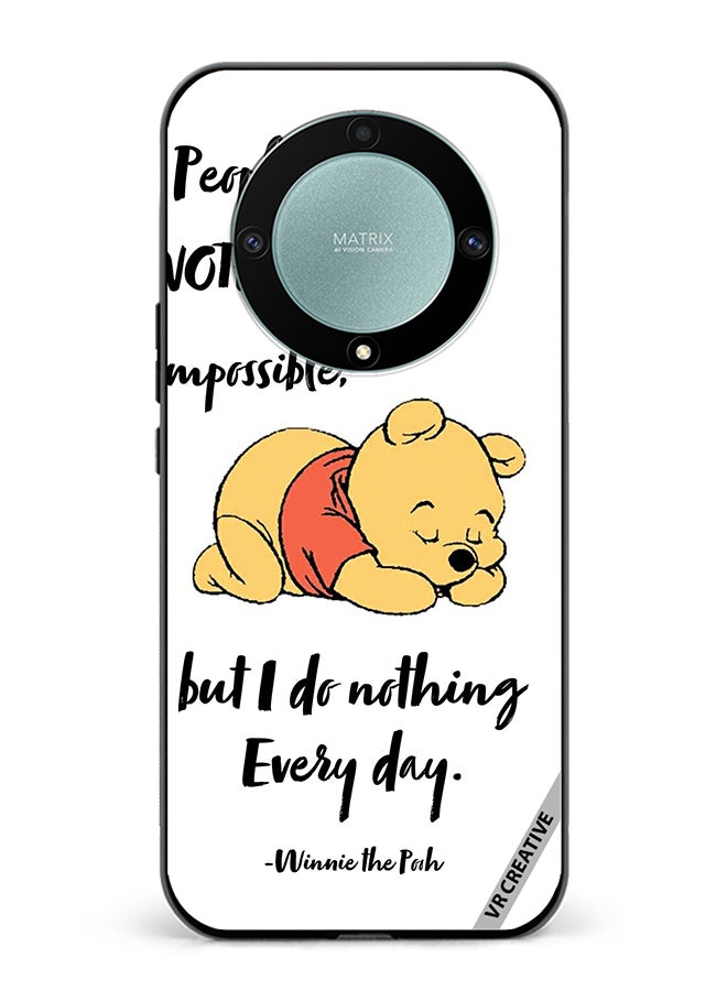 VR CREATIVE Protective Case Cover For Honor X9b Nothing Winnie Design Multicolour - Image 1