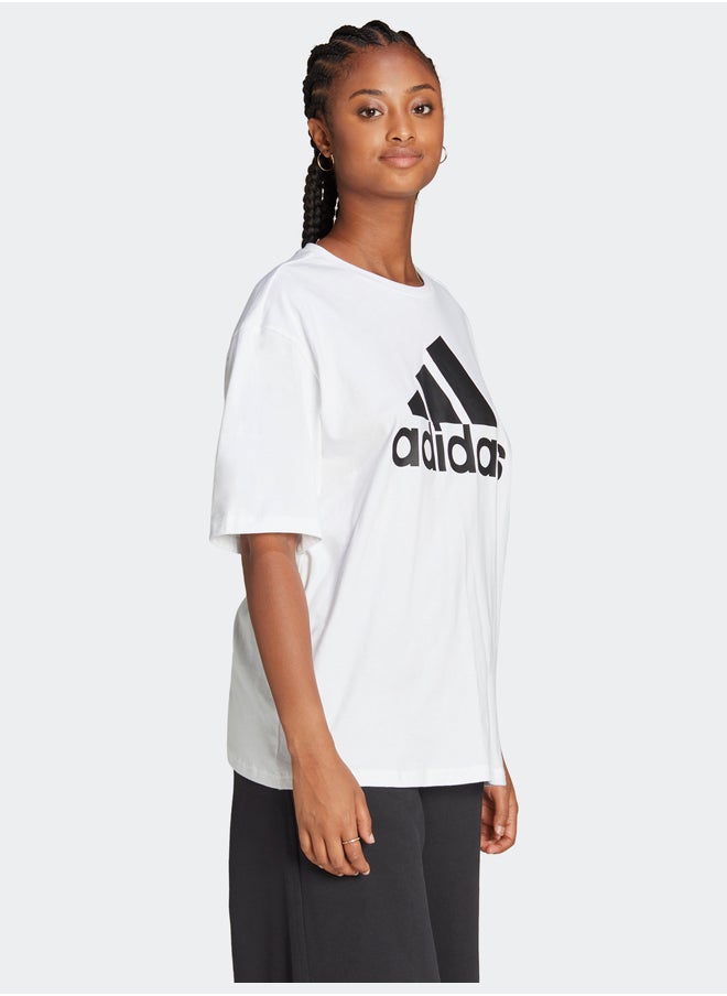Adidas Essentials Big Logo Boyfriend T-Shirt  - Image 4
