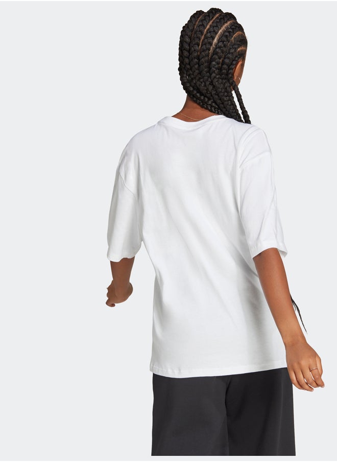 Adidas Essentials Big Logo Boyfriend T-Shirt  - Image 3