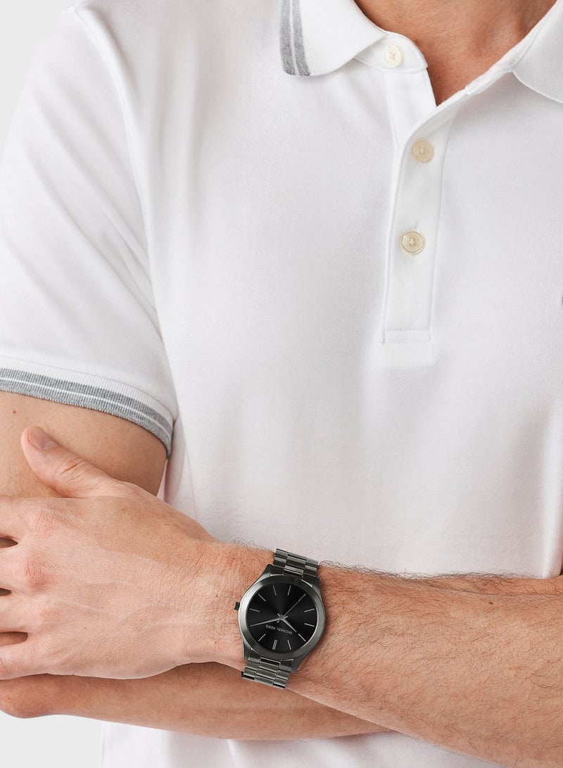 مايكل كورس ساعة يد تناظرية مع محفظة - Image 5