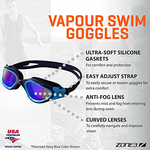 ZONE3 Vapour Swim Goggles - Image 2
