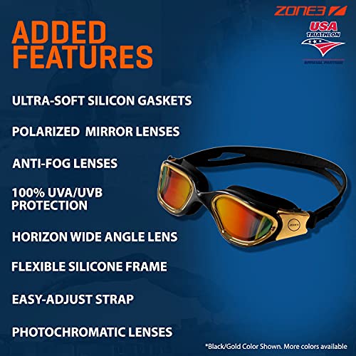 ZONE3 Vapour Swim Goggles - Image 3