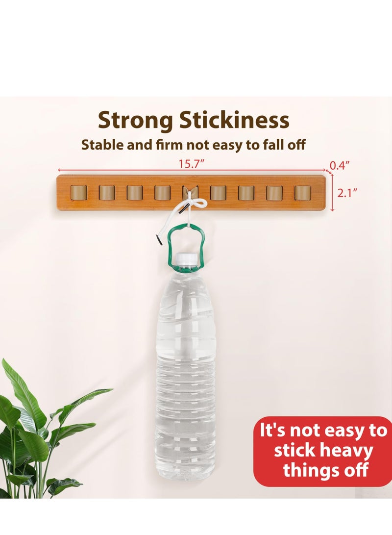 Barakah Sunglasses Organizer,Wood Storage Wall Mounted Eyewear Display，Rustic Eyeglasses Holder for Entryway Living Room Bedroom Home Decor for Multiple Glasses Case for Women Men - Image 4