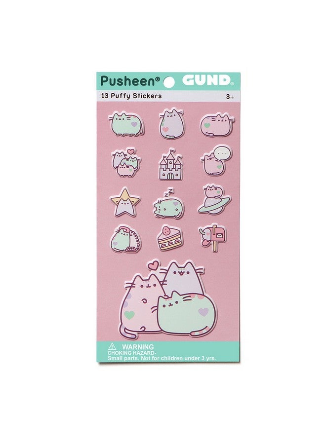 GUND مجموعة ملصقات بوشين القط الباستيل 13 دمية - Image 2