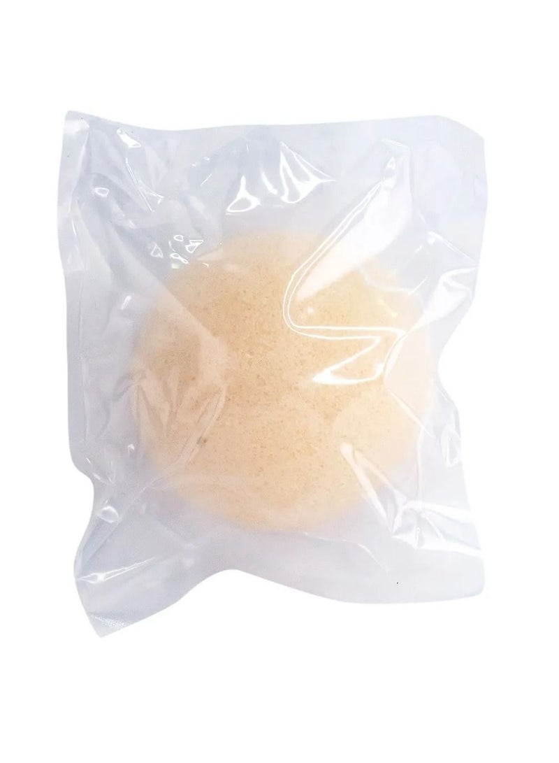 Pritty إسفنجة كونجاك لتنظيف الوجه باللون الأبيض النقي - Image 2