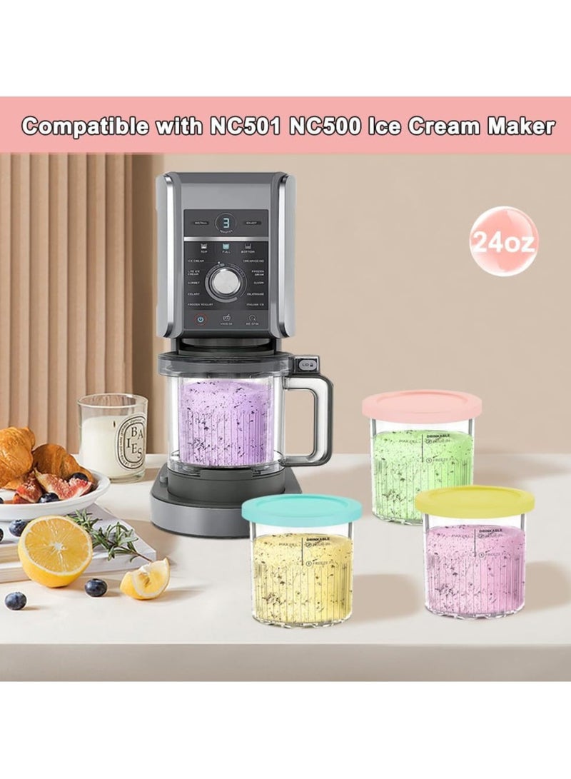 General The Ninja Creami Ice Cream Cup is suitable for use in the Ninja NC500 NC501 series storage jars  - Image 4
